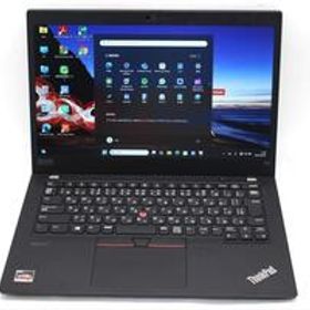 中古 フルHD 13.3型 Lenovo ThinkPad X13 Gen1 Windows11 AMD Ryzen 5-4650u 16GB NVMe 256GB-SSD カメラ 無線Wi-Fi6 管:1118s