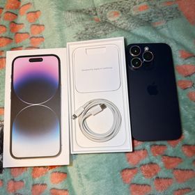 アップル(Apple)のiPhone14pro ディープパープル(スマートフォン本体)