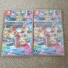 ニンテンドウ(任天堂)のマリオカート8 デラックス 2本セット Nintendo Switch(家庭用ゲームソフト)