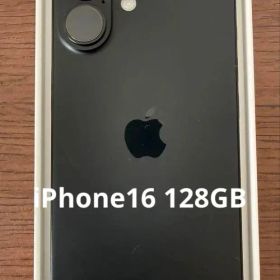 Apple iPhone 16 128Gブラック