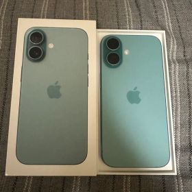 美品 iPhone16 256GBティールSIMフリーメーカー保証期間内