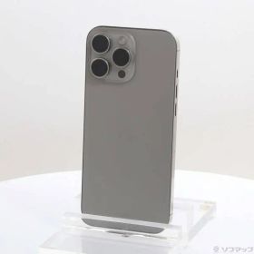 〔中古品〕 iPhone16 Pro Max 256GB ナチュラルチタニウム MYWK3J／A SIMフリー【348】