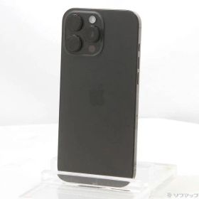 〔中古品〕 iPhone16 Pro Max 256GB ブラックチタニウム MYWG3J／A SIMフリー【276】