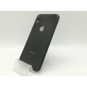 【中古】Apple au 【SIMロック解除済み】 iPhone XR 64GB ブラック MT002J/A【福岡天神】保証期間1ヶ月【ランクC】
