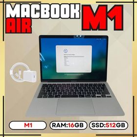 アップル(Apple)の【上位カスタム】Apple MacBook Air M1 16GB 512GB(ノートPC)