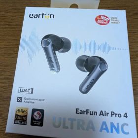 EarFun Air Pro 4 ULTRA ANC ブラック おまけ付き