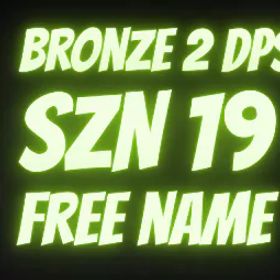 🌊SZN 19 |ブロンズ2 ダメージ |無料 名変更可能 |Z🌊