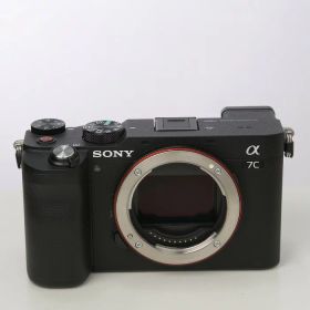 【中古】 (ソニー) SONY α7C ボデイ ブラック【中古カメラ デジタル一眼】 ランク：AB