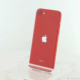 〔中古品〕 iPhone SE 第2世代 128GB プロダクトレッド MXD22J／A SIMフリー【258】