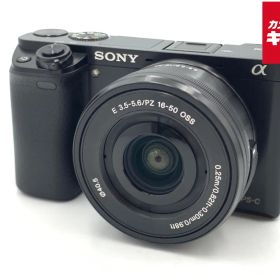 【中古】 【並品】 ソニー α6000 パワーズームレンズキット ブラック [ILCE-6000L B]