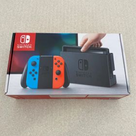 Nintendo Switch 本体 (ニンテンドースイッチ) 【Joy-Con (L) ネオンレッド/ (R) ネオンレッド】