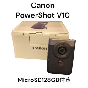 PowerShotV10 Canon SL MicroSD128GB付き