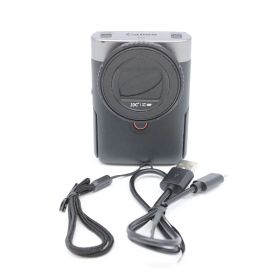 ストラップ付き■美品■ CANON Vlogカメラ PowerShot V10 シルバー PSV10SL