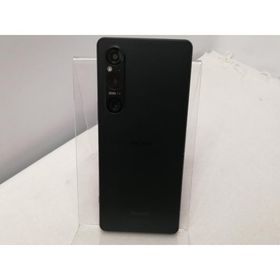 【中古】SONY docomo 【SIMフリー】 Xperia 1 V ブラック 12GB 256GB SO-51D【仙台駅東口】保証期間１ヶ月【ランクC】