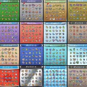 ★色違い伝説・幻★配信ポケモン多数の激安セット | ポケモン剣盾(ソードシールド)のポケモン、RMTの販売・買取一覧