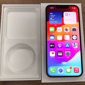 【JCKA】★ SIMフリ－ iPhone13 128GB スターライト 電池89％ ♪