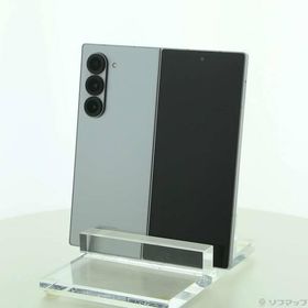 〔中古〕SAMSUNG(サムスン) Galaxy Z Fold6 512GB シルバーシャドウ SCG28 au SIMフリー 〔ネットワーク利用制限▲〕〔258-ud〕