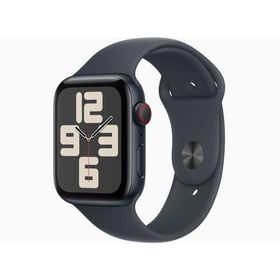 Apple MXGL3J/A Apple Watch SE 第2世代 GPS + Cellularモデル 44mmミッドナイトアルミニウムケースとミッドナイトスポーツバンド S/M 新品 送料無料