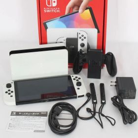【美品】Nintendo Switch 有機ELモデル HEG-S-KAAAA ホワイト ニンテンドースイッチ 本体