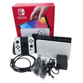186000 動作確認済み Nintendo Switch HEG-001 ホワイト 有機ELモデル