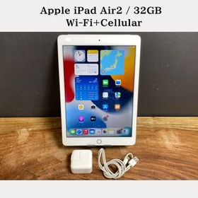 【美品/新品バッテリー】Apple iPad Air2 / 32GB / Wi-Fi+Cellular /41
