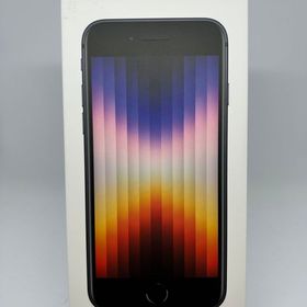 ●ハピネスネット SIMフリー iPhoneSE第3世代 64GB ミッドナイト 送料無料