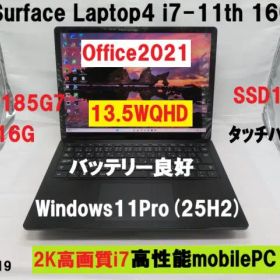 Surface Laptop 4 i7-11th 16G 1TB SSD