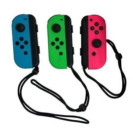 C981 任天堂 ニンテンドー Nintendo Switchコントローラー スイッチ ジョイコン Joy-Con(L) ネオングリーン＆ネオンブルー/(R) ネオンピンク計3点セット