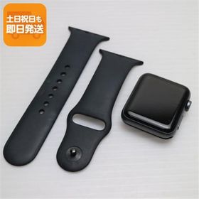 美品 Apple Watch series3 42mm GPSモデル スペースグレイ 即日発送 Apple 中古 あすつく 土日祝発送OK
