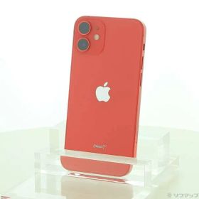〔中古品〕 iPhone12 mini 256GB プロダクトレッド MGDU3J／A SIMフリー【344】