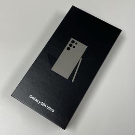 ★利用制限〇★ Galaxy S24 Ultra SCG26 256GB チタニウムグレー SIMロック解除済