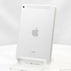 〔中古品〕 iPad mini 4 16GB シルバー MK702J／A auロック解除SIMフリー【297】
