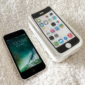 【美品】iphone 5c 白 32GB 本体 ケース
