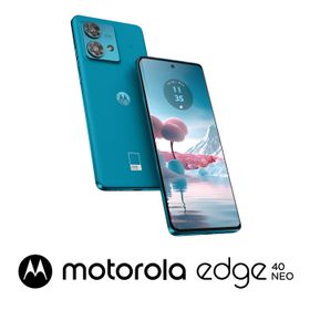 Motorola（モトローラ） PAYK0001JP motorola edge 40 neo（8GB/256GB） − カリビアンブルー（SIMフリー版）[PAYK0001JP] 返品種別B