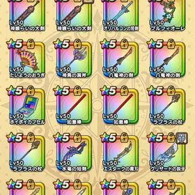 6周年武器3種！導きの盾【滅】×3！神鳥の翼斧！ホイポイ！水晶！グリ牙！ | ドラクエウォークのアカウントデータ、RMTの販売・買取一覧