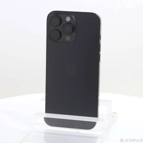〔中古品〕 iPhone16 Pro Max 256GB ブラックチタニウム 3N528J／A SIMフリー【348】