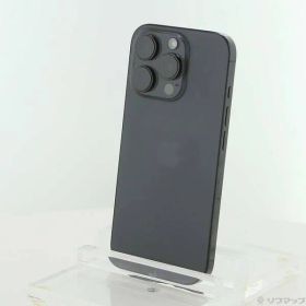 〔中古品〕 iPhone16 Pro 1TB ブラックチタニウム MYN83J／A SIMフリー【276】