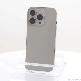 〔中古品〕 iPhone16 Pro 1TB ナチュラルチタニウム MYNC3J／A SIMフリー【305】