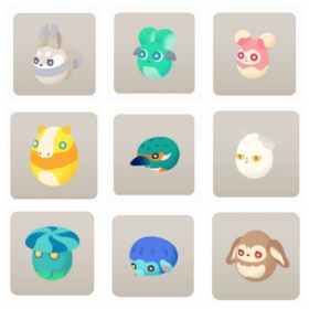 エッグシリーズ 9種セット | リヴリーアイランドのアイテム、RMTの販売・買取一覧