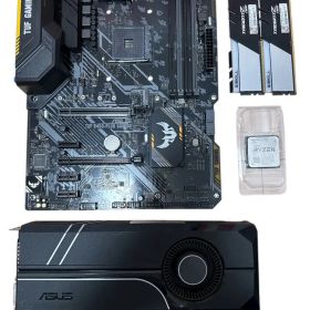 【動作品】PCパーツセット (B450/R5/GTX 1060/DDR4)