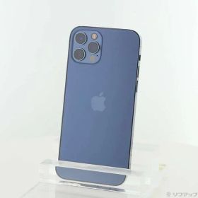 〔中古品〕 iPhone12 Pro 128GB パシフィックブルー MGM83J／A SIMフリー【305】