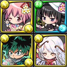 【初期垢】虹結晶5700 緑谷出久＋水着まどか＋水着ほむら＋ヘブン | ポコダン(ポコロンダンジョンズ)のアカウントデータ、RMTの販売・買取一覧