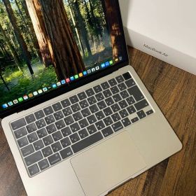 ほぼ新品MacBookAir M3 13インチ- 2025年1月購入
