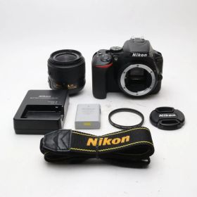 Nikon デジタル一眼レフカメラ D5500 18-55 VRII レンズキット ブラック 2416万画素 3.2型液晶 タッチパネル D5500LK18-55BK