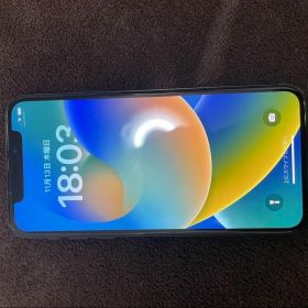 Apple iPhone X スペースグレー 本体 64GB