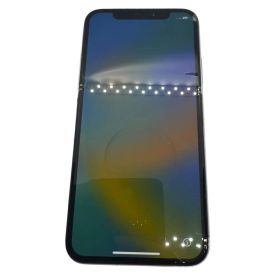 【超美品】iPhoneX 256GB SIMフリー ムスビー｜【Face IDジャンク＊バッテリー100％】SIMフリー iPhoneX