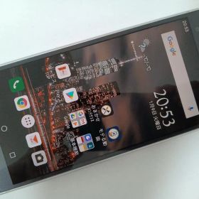 ☆ au URBANO V04 KYV45 プラチナシルバー #1