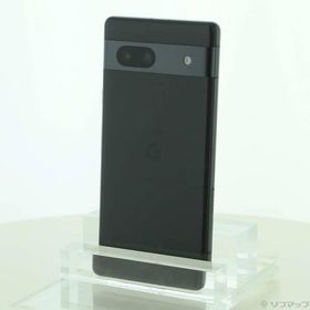 〔中古〕GOOGLE(グーグル) Google Pixel 7a 128GB チャコール GA03694-JP docomo SIMフリー 〔ネットワーク利用制限▲〕〔262-ud〕