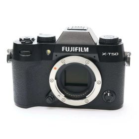 【中古】 《美品》 FUJIFILM X-T50 ボディ ブラック 【センサークリーニング/各部点検済】 [ デジタルカメラ ]