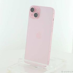 〔中古〕Apple(アップル) iPhone15 Plus 128GB ピンク MU093J／A SIMフリー〔258-ud〕